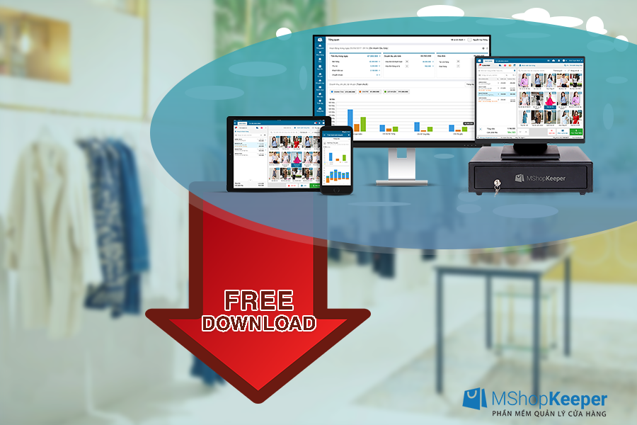 Download phần mềm quản lý shop thời trang FREE