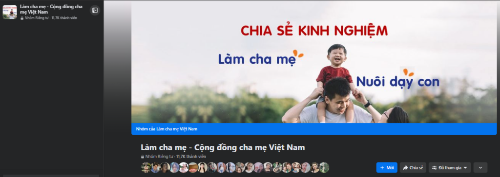 Làm cha mẹ - Cộng đồng cha mẹ Việt Nam
