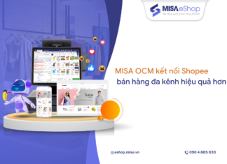 MISA OCM kết nối với Shopee