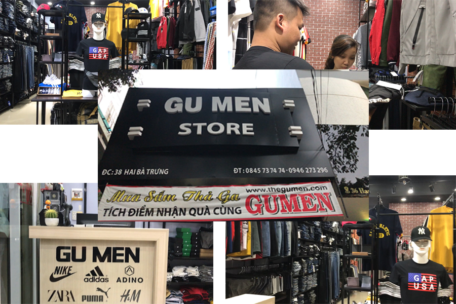 cửa hàng thời trang nam Gu Men Store