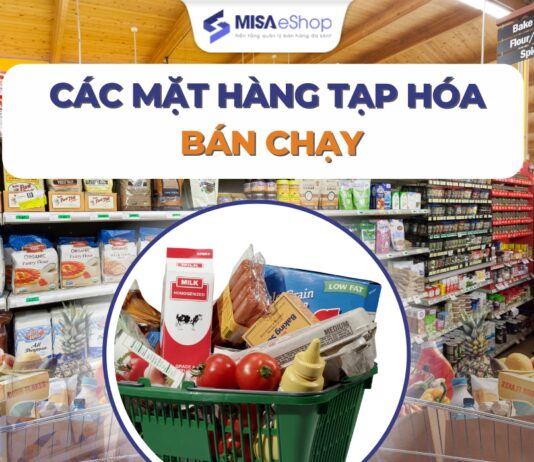 Các mặt hàng tạp hóa bán chạy nhất