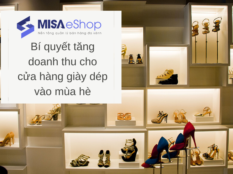 tăng doanh thu cửa hàng giày dép