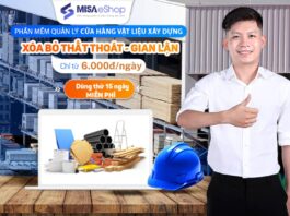 Phần mềm quản lý cửa hàng vật liệu xây dựng