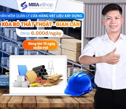 Phần mềm quản lý cửa hàng vật liệu xây dựng