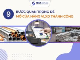 Mở cửa hàng vật liệu xây dựng