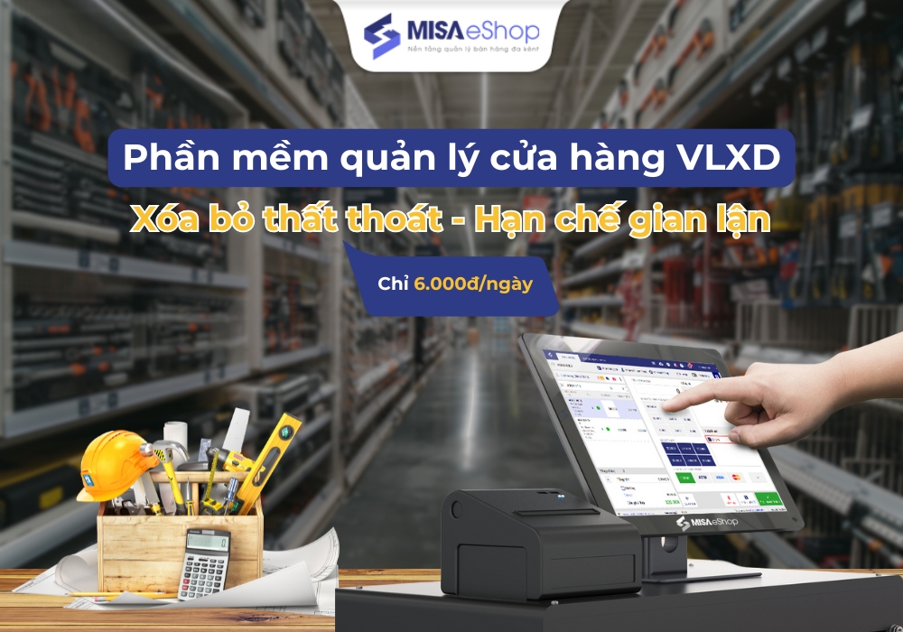 Phần mềm quản lý cửa hàng vật liệu xây dựng