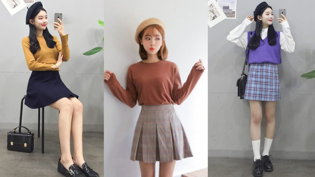 Quần tàng hình chuyên cho mặc váy chống lộ Hàn Quốc