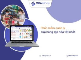 Phần mềm quản lý cửa hàng tạp hóa MISA eShop