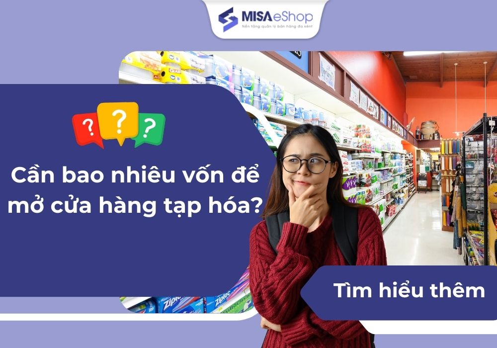 Vốn mở tiệm tạp hóa